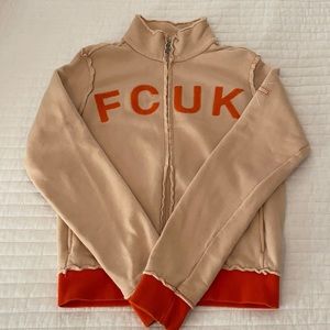 Womens French connection zip up